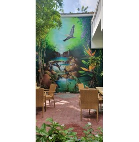 Fresque murale extérieur