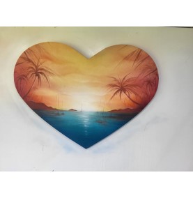 Tableau Coucher de soleil